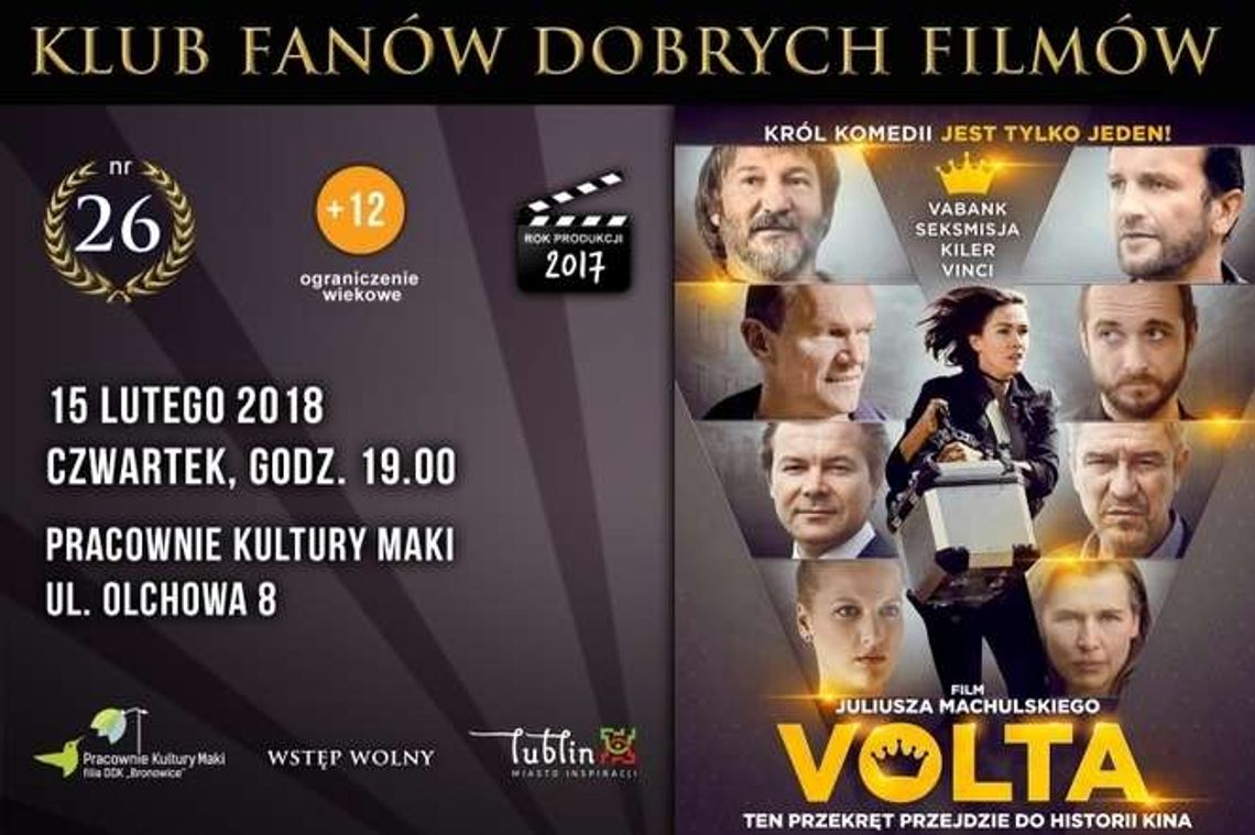 Klub Fanów Dobrych Filmów: "Volta"