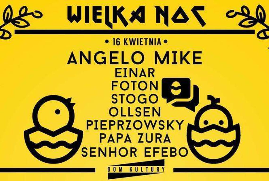 Klubowe Święta w Domu Kultury. Angelo Mike za konsolą