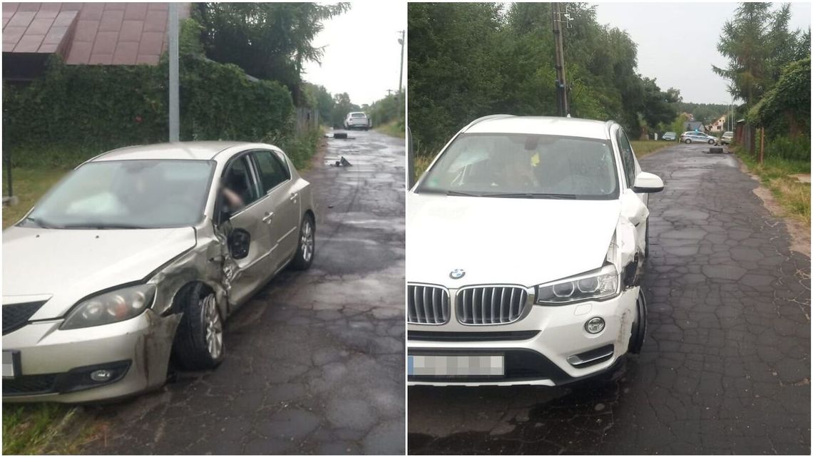 Kobieta nagle zjechała na przeciwległy pas. Jedna osoba w szpitalu