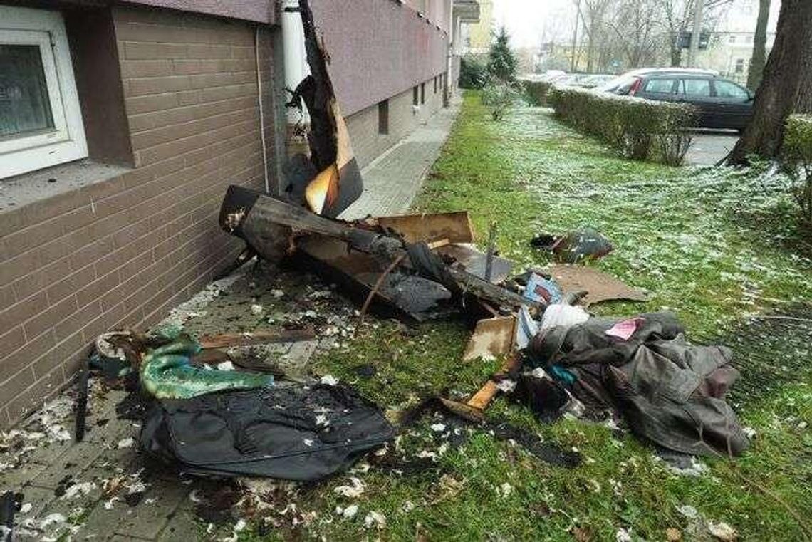 Kobieta zginęła w pożarze w bloku w Lublinie