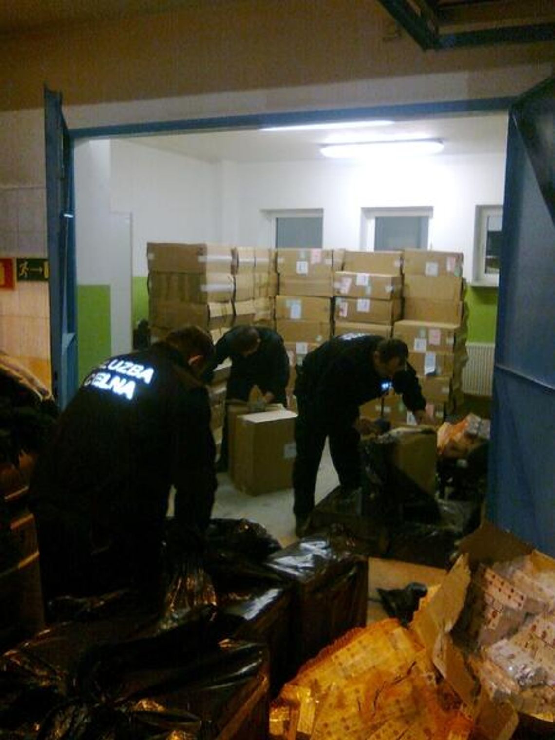 Kobylany: Udaremniono największy przemyt papierosów w tym roku