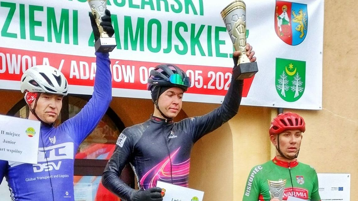 Kolarski Puchar Polski. Mateusz Kotara z Boras Lewart Team Lubartów pokazał klasę