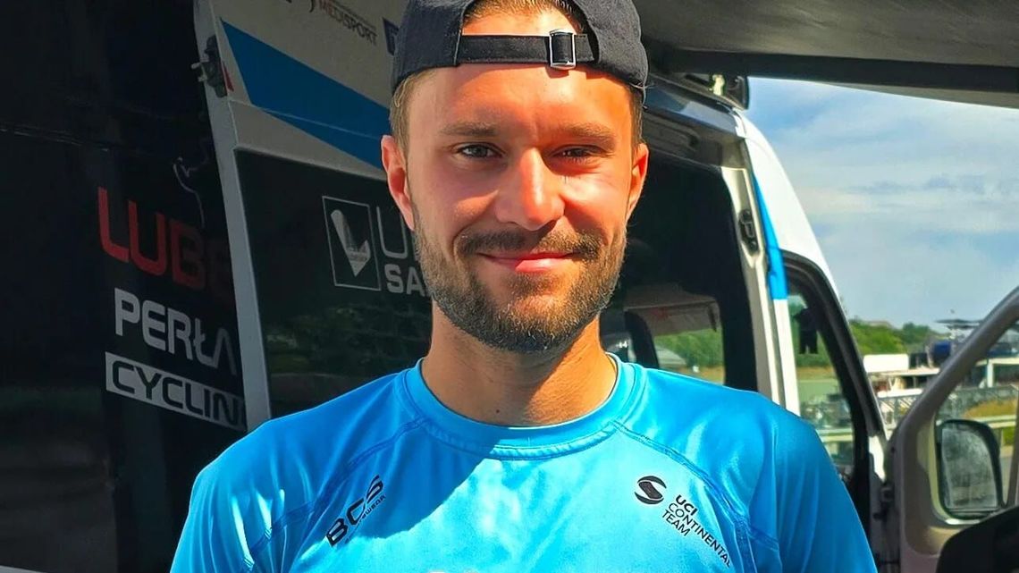 Kolarstwo. Dramat Adama Kusia w wyścigu V4 Kerékpárverseny na Węgrzech