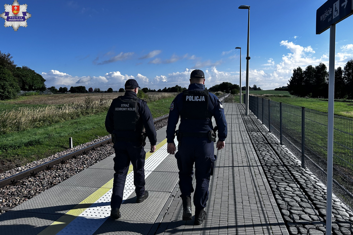 Kolej pod specjalnym nadzorem. Wspólna akcja policji i SOK na przejazdach i torowiskach Kolej pod specjalnym nadzorem. Wspólna akcja policji i SOK na przejazdach i torowiskach