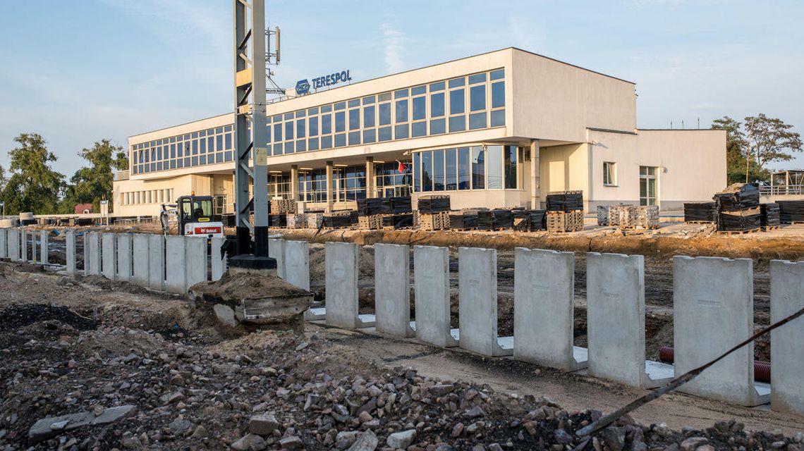 Kolejarze rozbudują tory na stacji Terespol. Więcej pociągów towarowych na granicy
