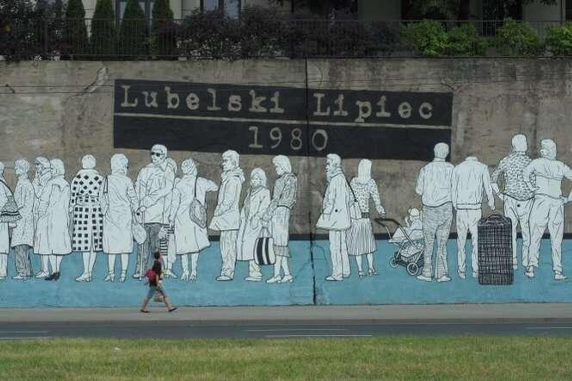Kolejka jak nowa. Mural z ul. Mełgiewskiej gotowy 