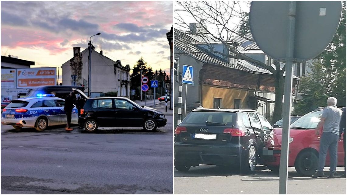 Kolejna kolizja na skrzyżowaniu ul. Armii Krajowej z Ogrodową w Chełmie