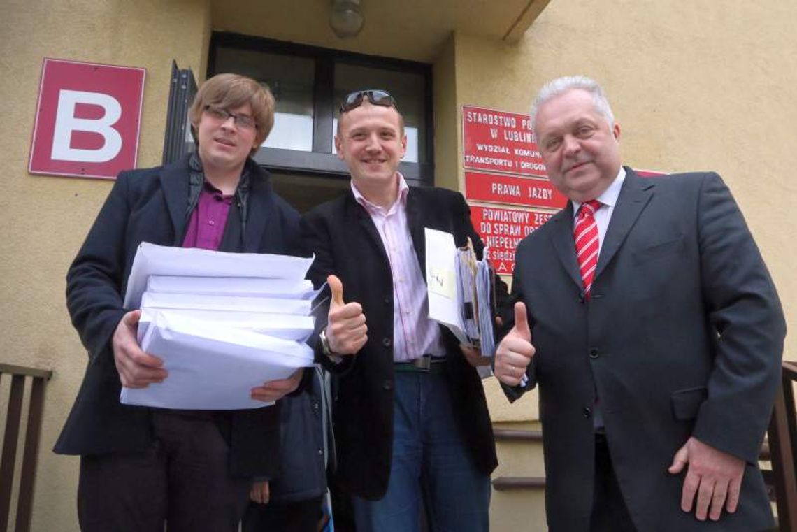 Kolejne komitety rejestrują listy