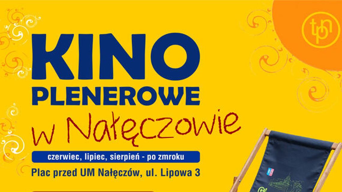 Kolejne plenerowe projekcje w Nałęczowie