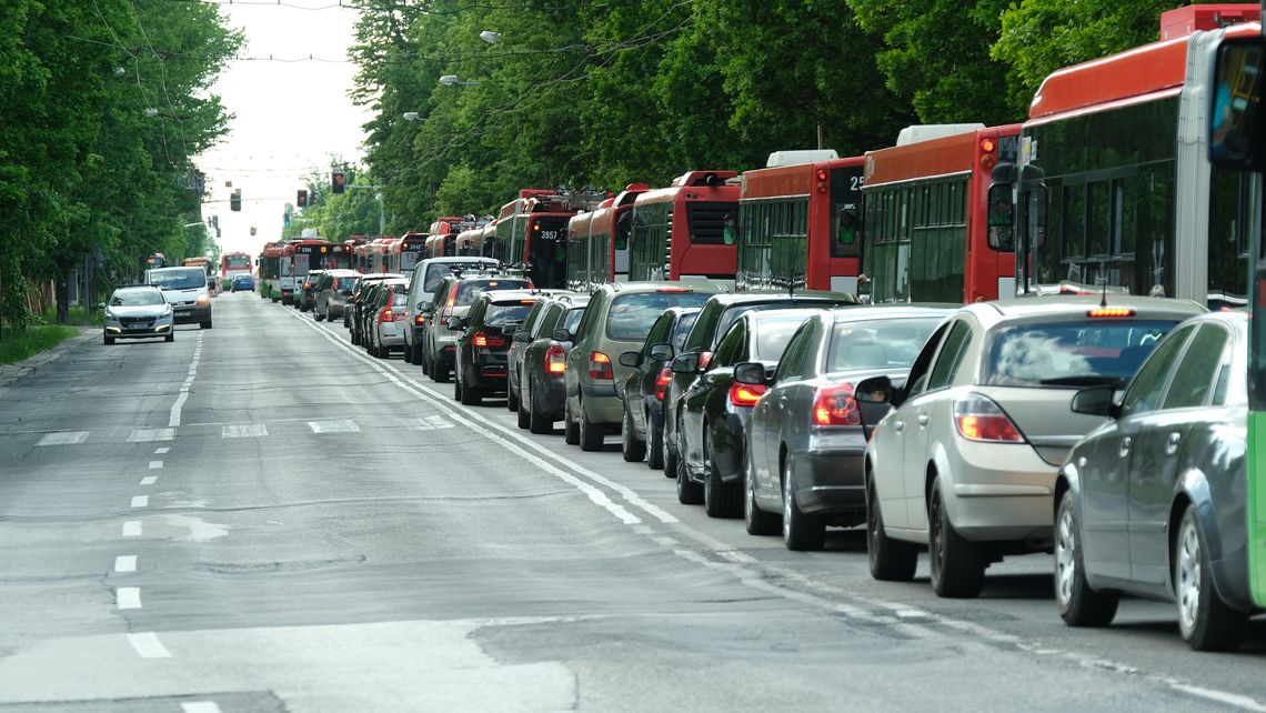 Kolejne utrudnienia w Al. Racławickich w Lublinie