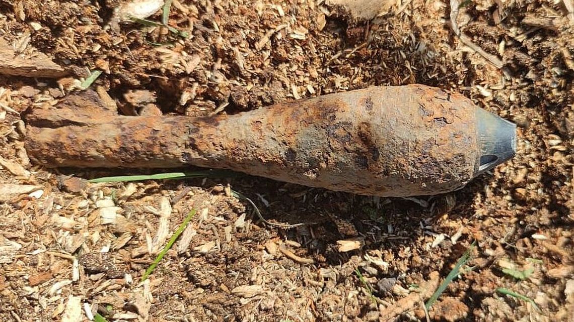 Kolejny niewybuch w lesie niedaleko Puław