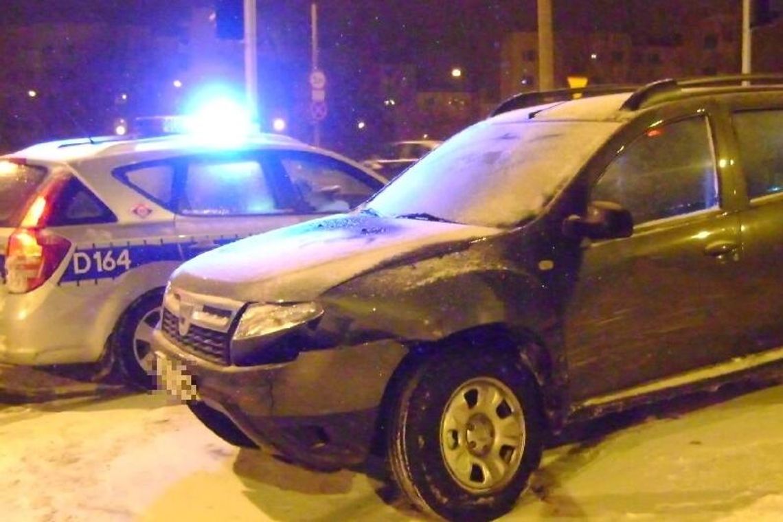 Kolizja na skrzyżowaniu ul. Romera i Diamentowej w Lublinie Kolizja na skrzyżowaniu ul. Romera i Diamentowej w Lublinie