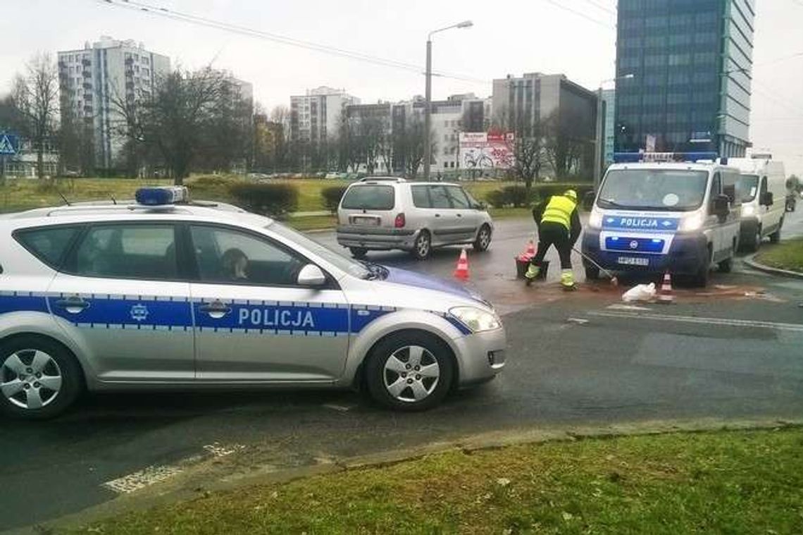 Kolizja na ul. Zana. Volkswagen zderzył się z hyundaiem