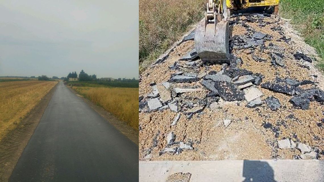 Koło Lublina powstaje nowa droga. „250 tys. zł wyrzucone w błoto"