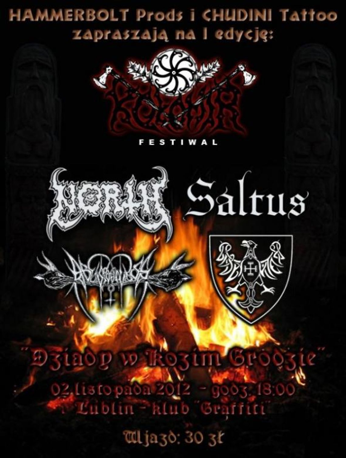 Kołomir Festiwal - Dziady w Kozim Grodzie 