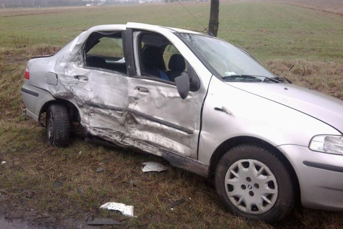 Kolonia Palecznica: Zderzenie busa z fiatem