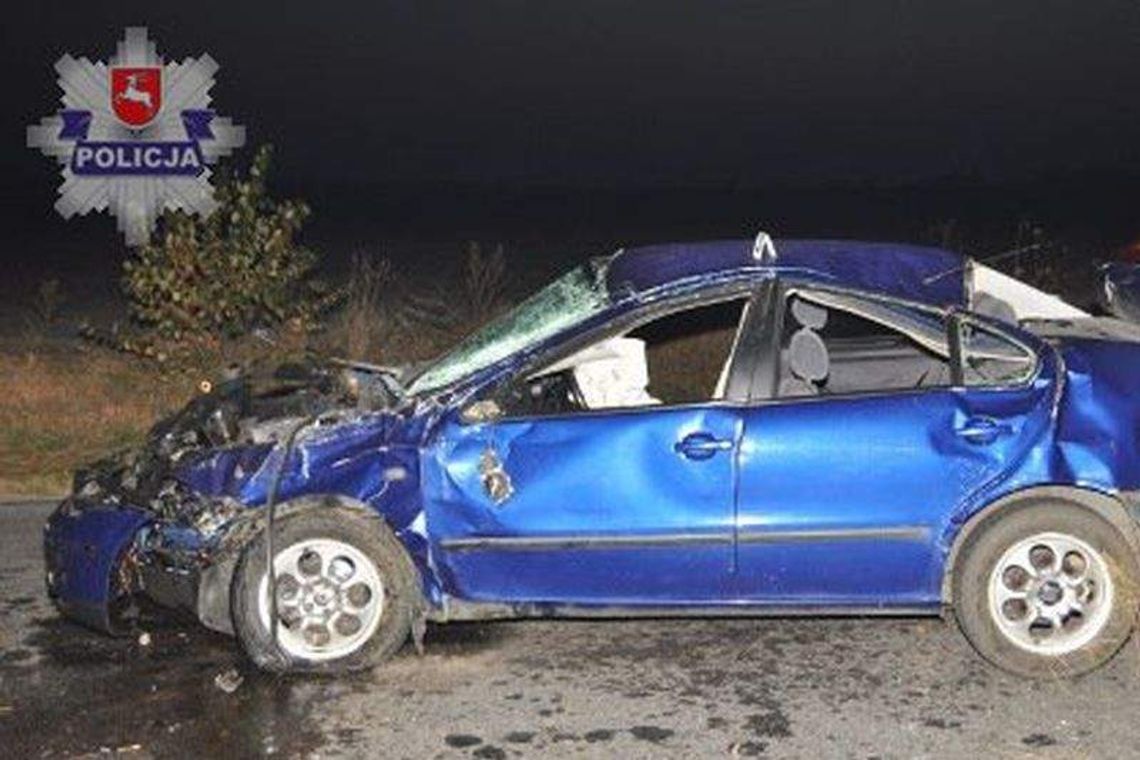 Kolonia Piszczac: Zginął 26-letni pasażer auta