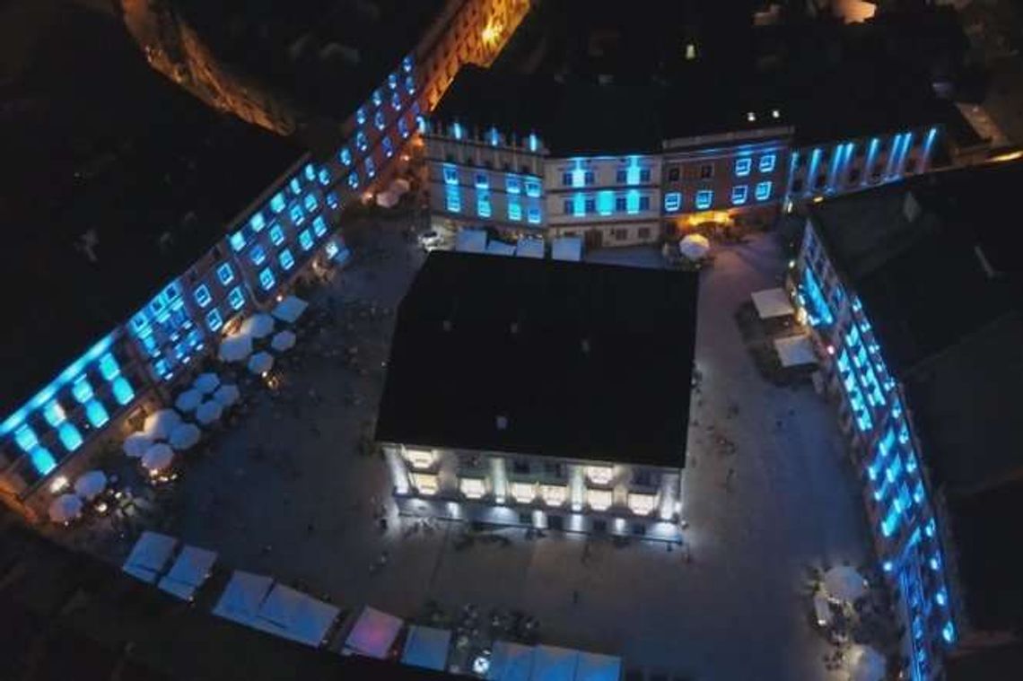 Kolorowe kamienice na Starym Mieście w Lublinie