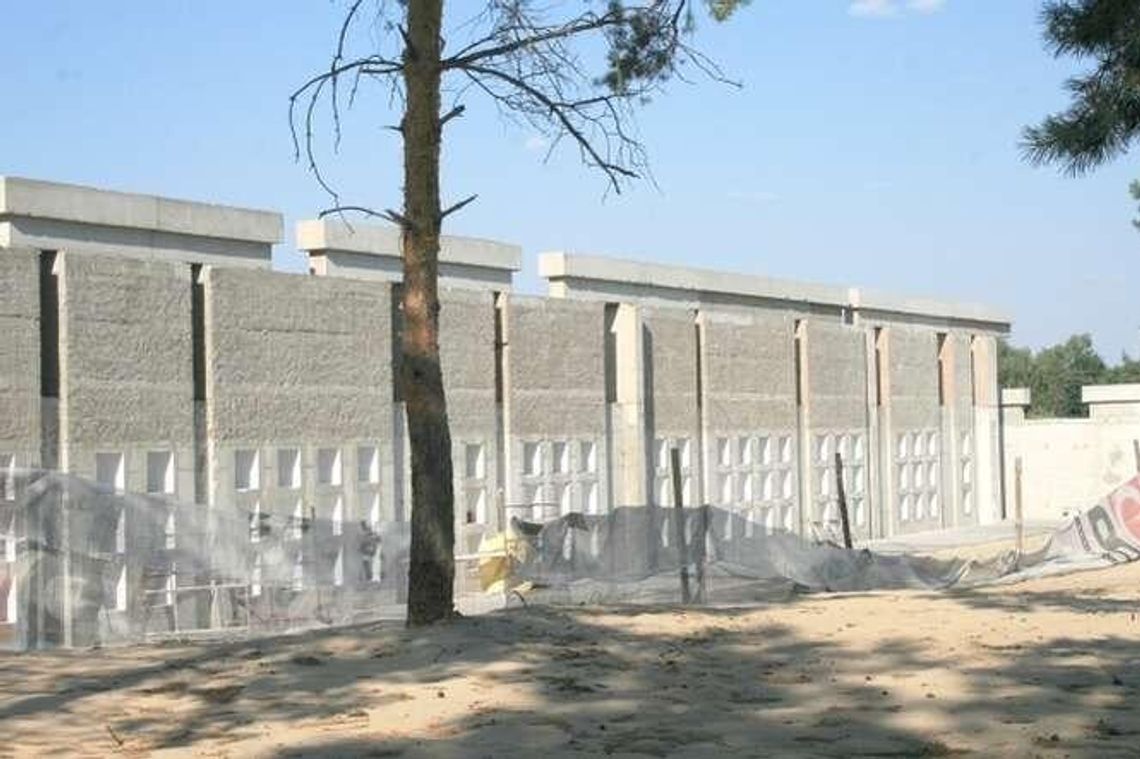 Kolumbarium w Puławach już gotowe. Jest cennik