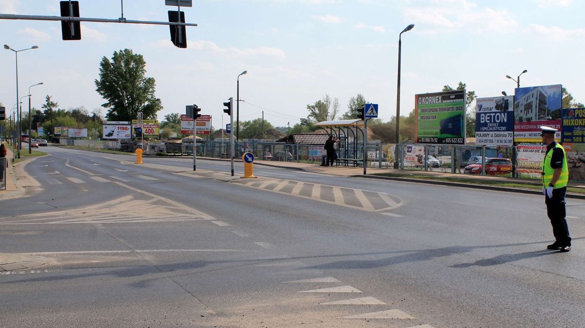 Kolumna prezydenta Etiopii przejeżdża przez Puławy [wideo]