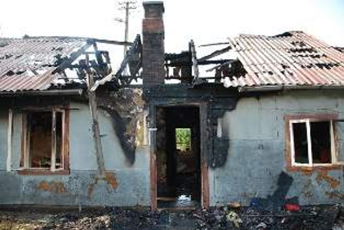 Komarówka Podlaska: 33-latek zginął w pożarze domu