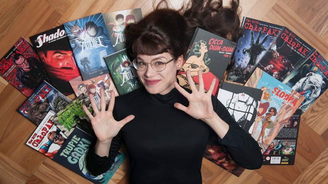 Komiksiary: spotkanie z Marią Lengren w DDK Czuby Południowe