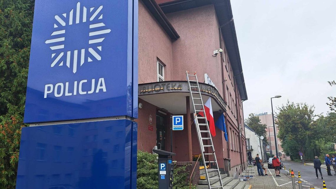 Komisariat Policji w Bibliotece Uniwersytetu Medycznego. W Lublinie kręci się!