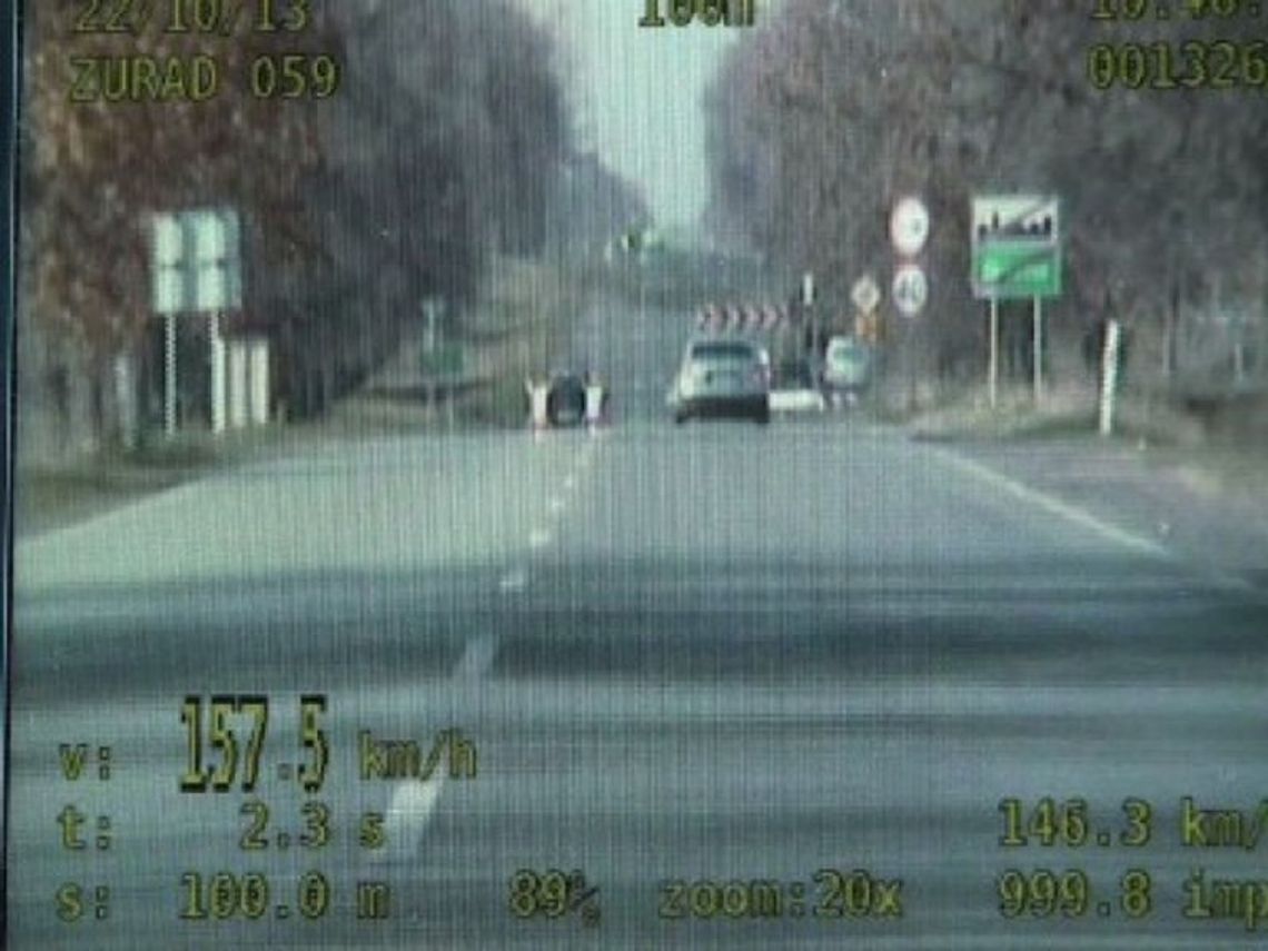 Kompletnie pijany gnał 157 km/h w terenie zabudowanym 