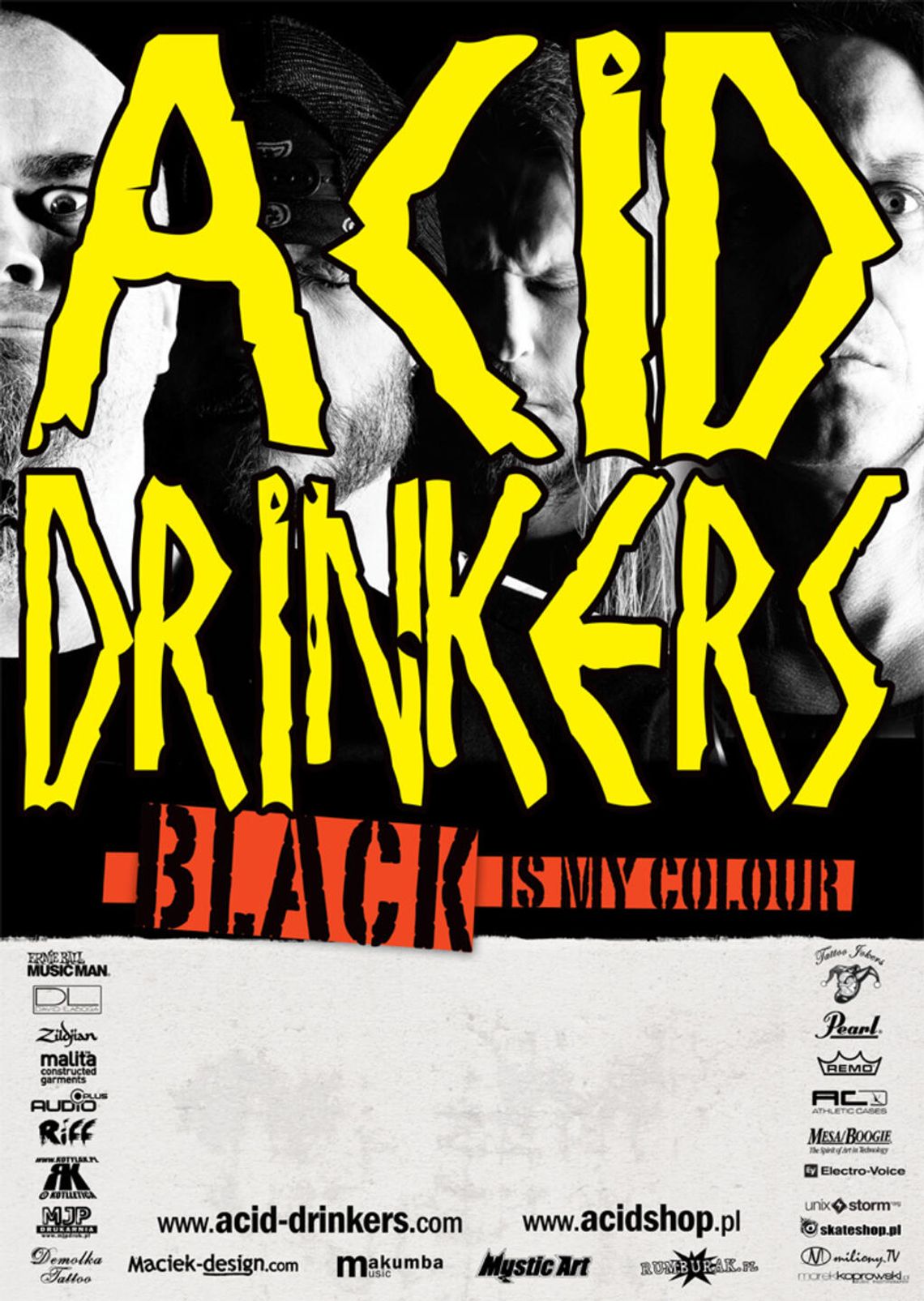 Koncert Acid Drinkers w Graffiti
