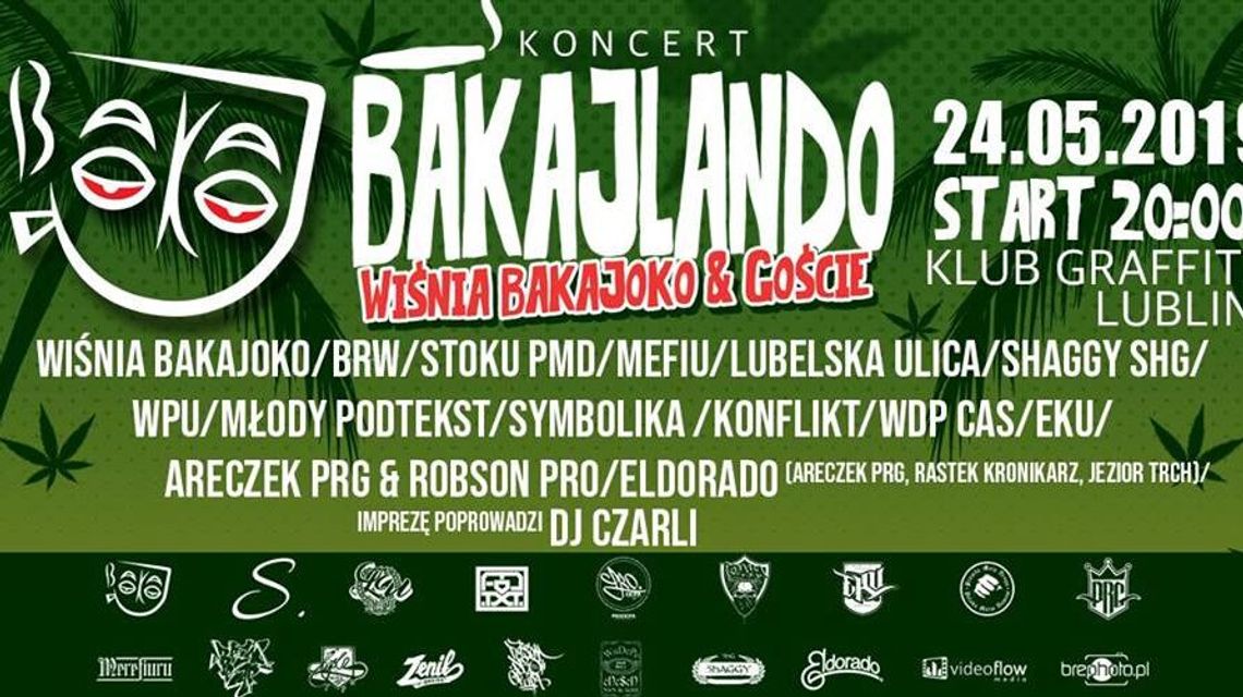 Koncert "Bakajlando" czyli Wiśnia Bakajoko i goście w Graffiti