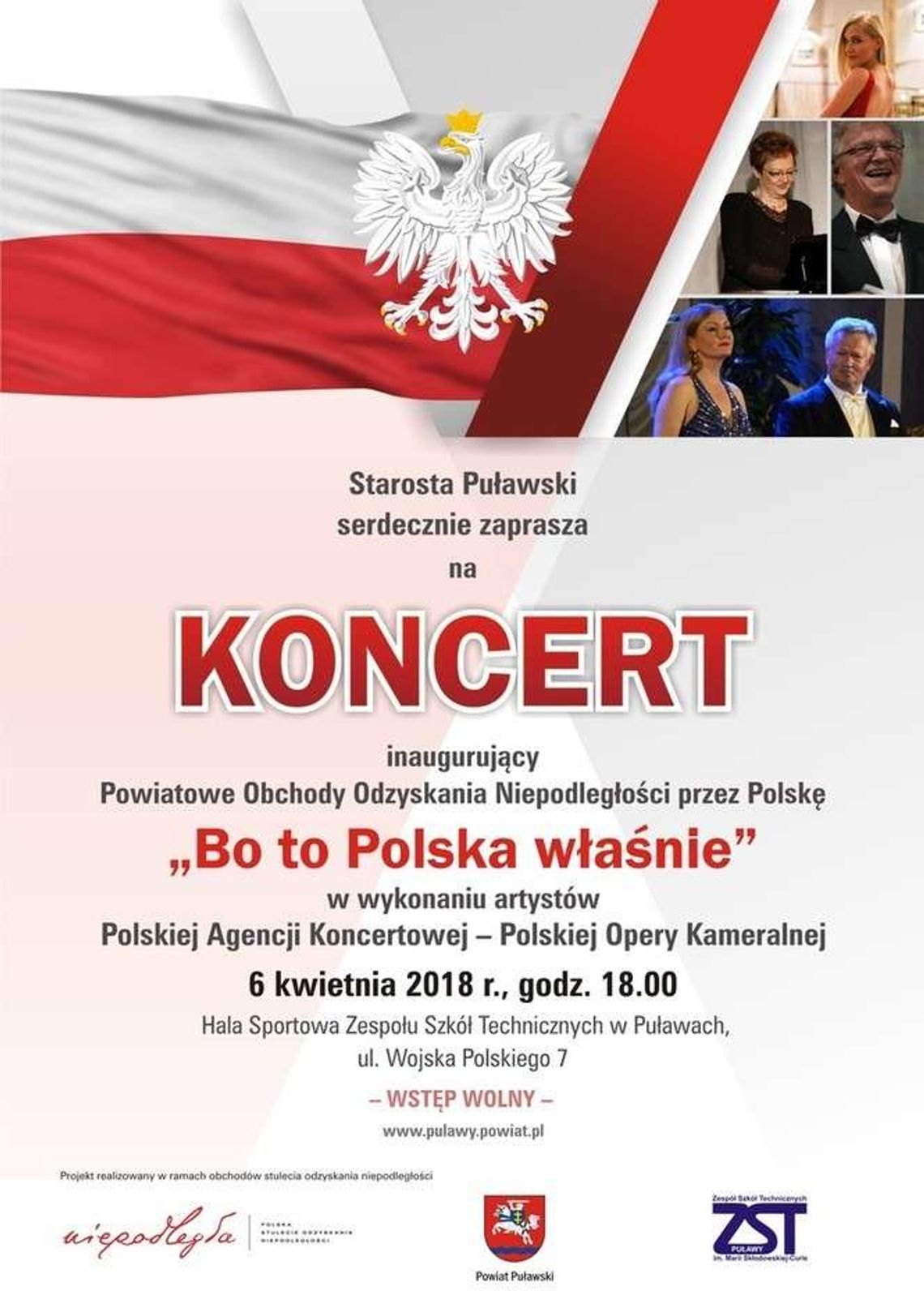 Koncert "Bo to Polska właśnie" w Puławach
