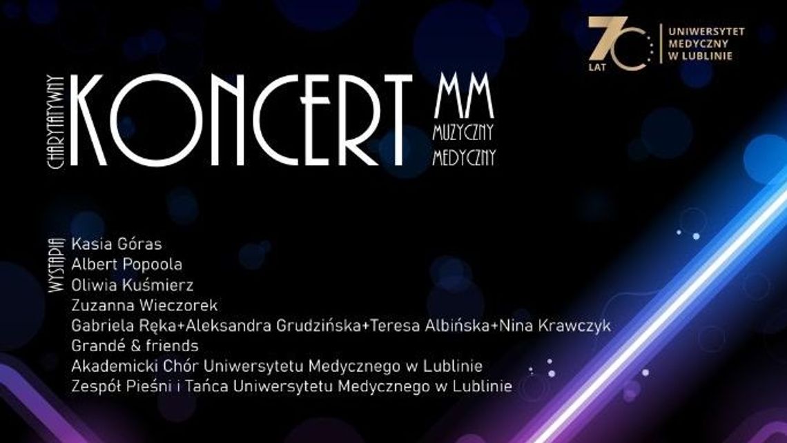 Koncert charytatywny "Muzyczny Medyczny"