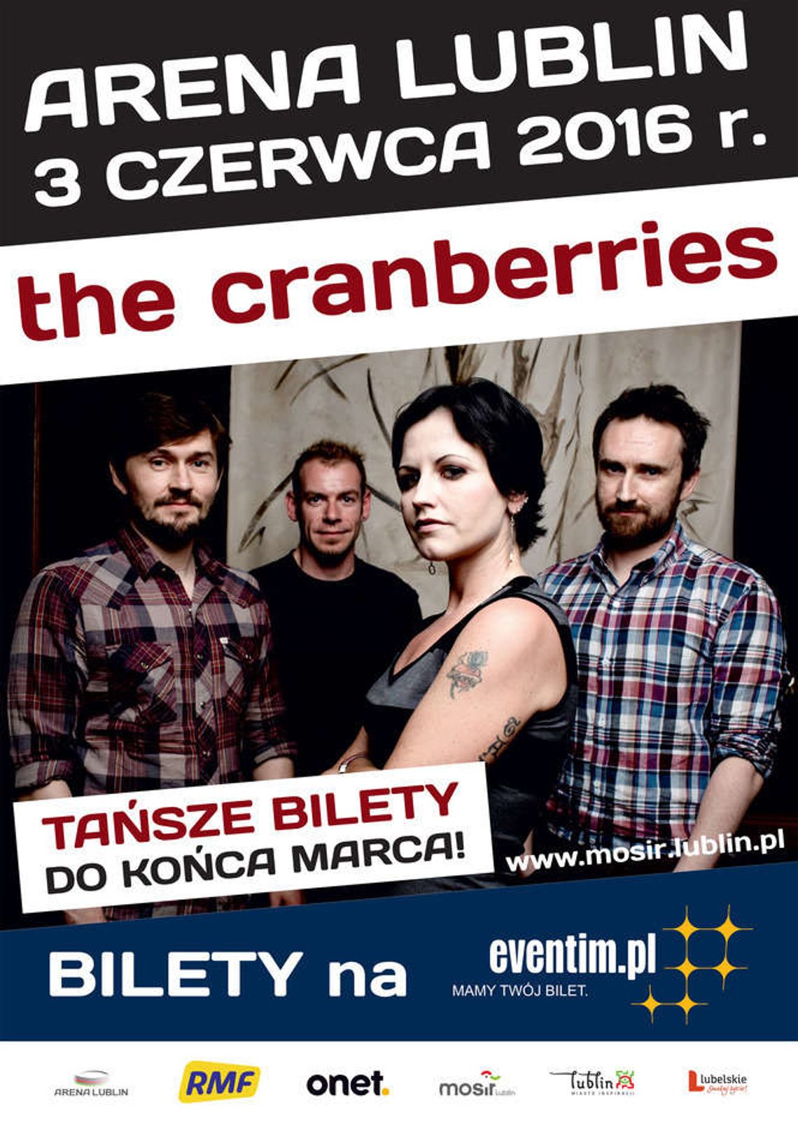 Koncert Cranberries w Lublinie. Bilety od piątku drożej