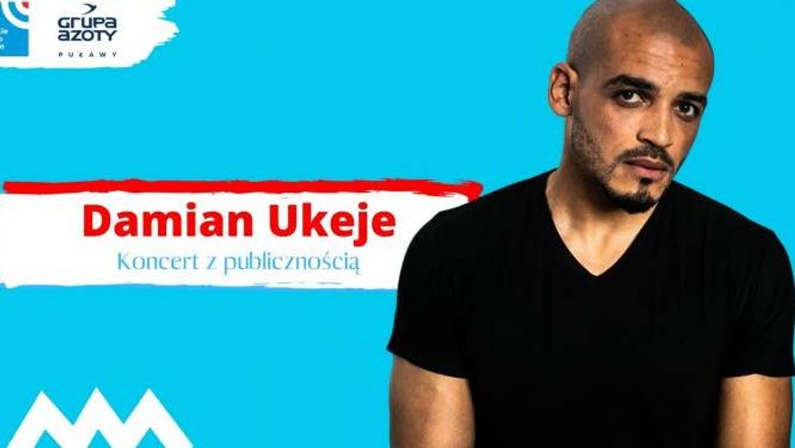 Koncert Damiana Ukeje w Radiu Lublin