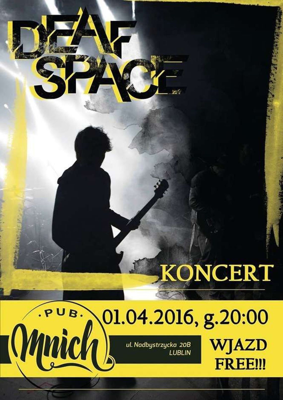 Koncert Deaf Space w Pubie Mnich