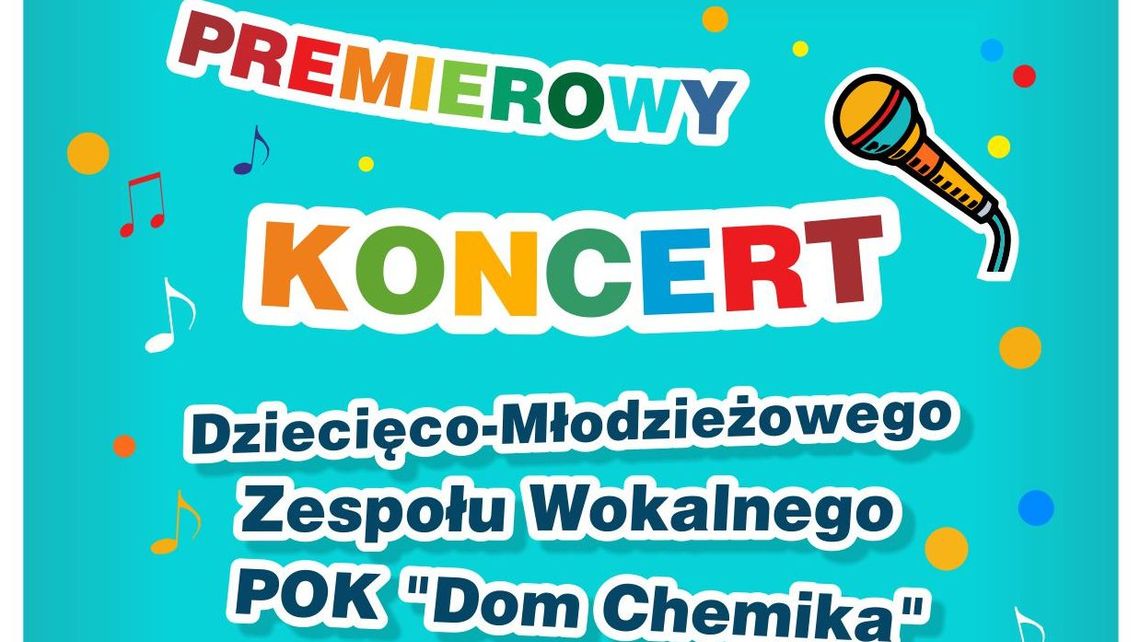 Koncert Dziecięco-Młodzieżowego Zespołu Wokalnego w Puławach