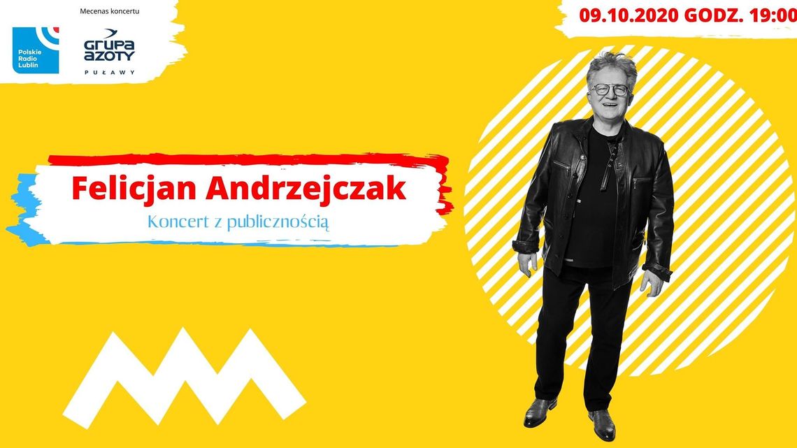 Koncert Felicjana Andrzejczaka w Radiu Lublin