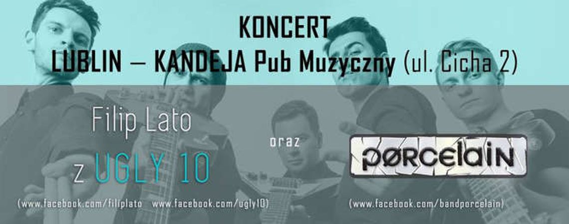 Koncert Filipa Lato w Pubie Kandeja
