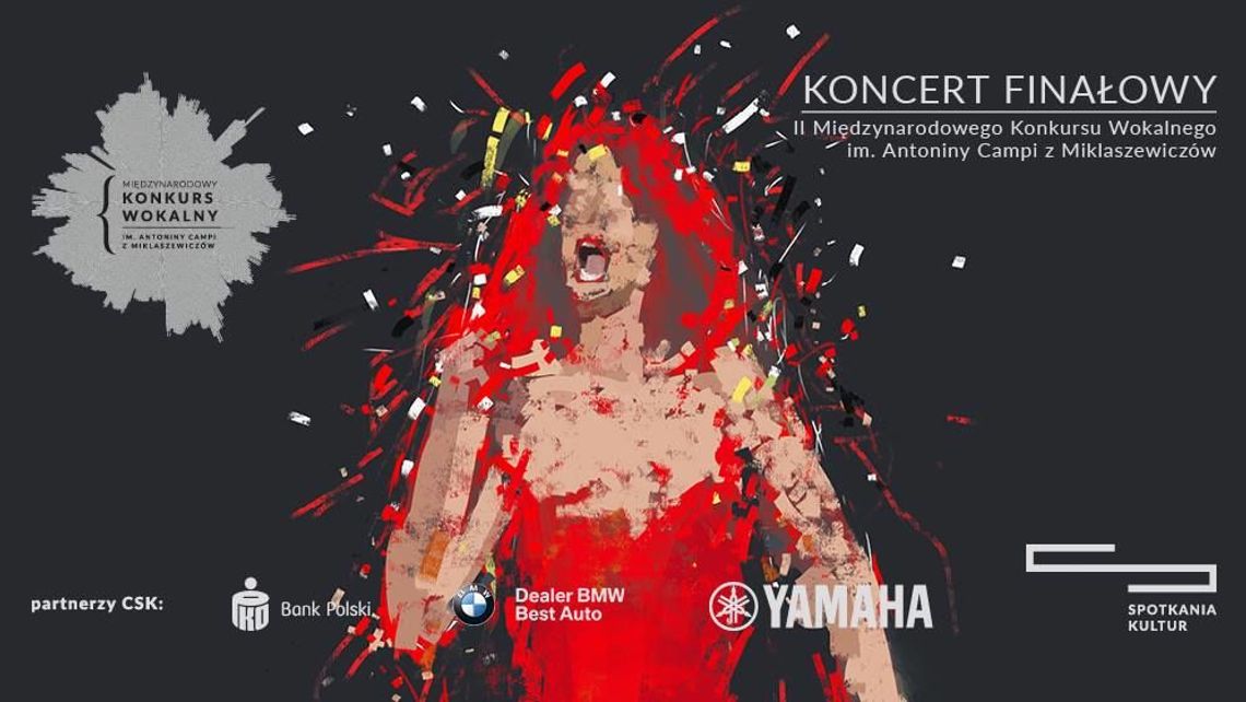 Koncert finałowy II Międzynarodowego Konkursu Wokalnego w CSK