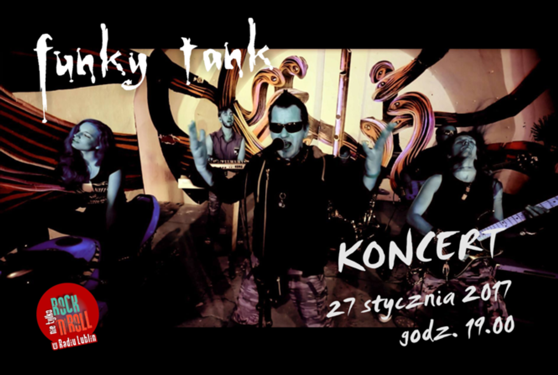 Koncert Funky Tank w Radiu Lublin