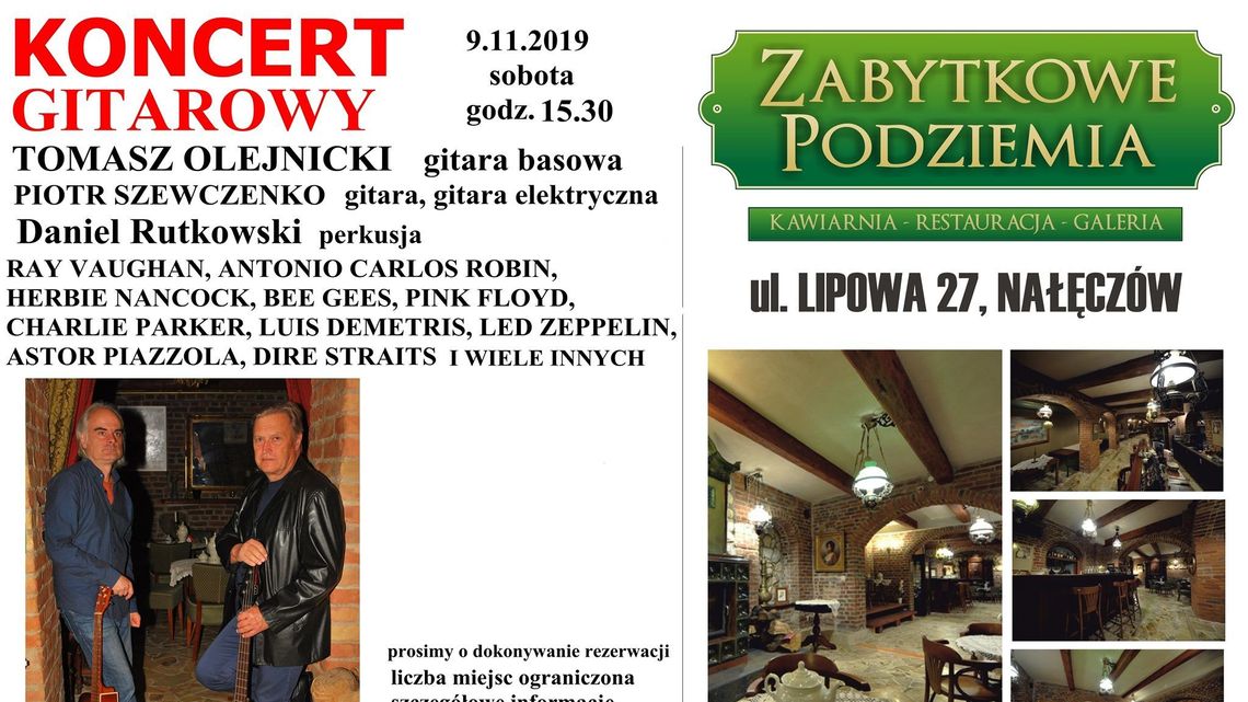 Koncert gitarowy w Nałęczowie