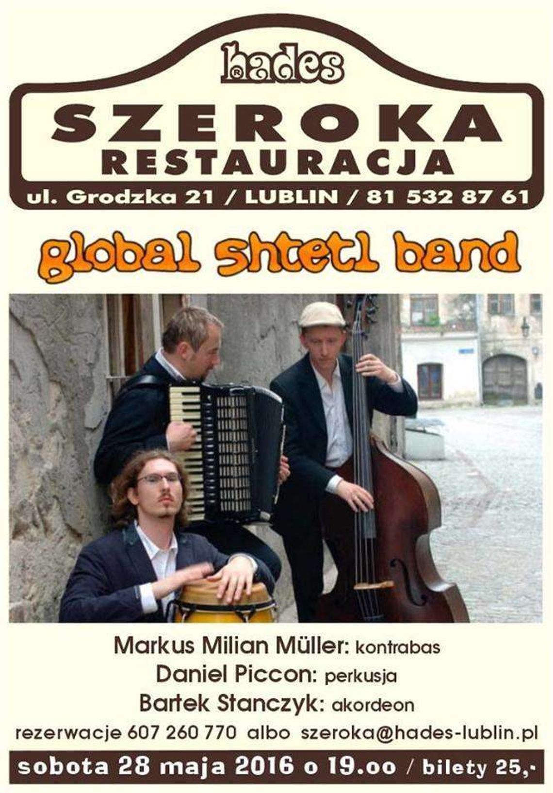 Koncert: Global Shtetl Band