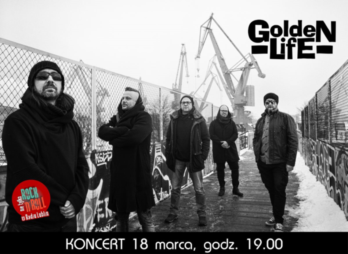 Koncert Golden Life w Radiu Lublin