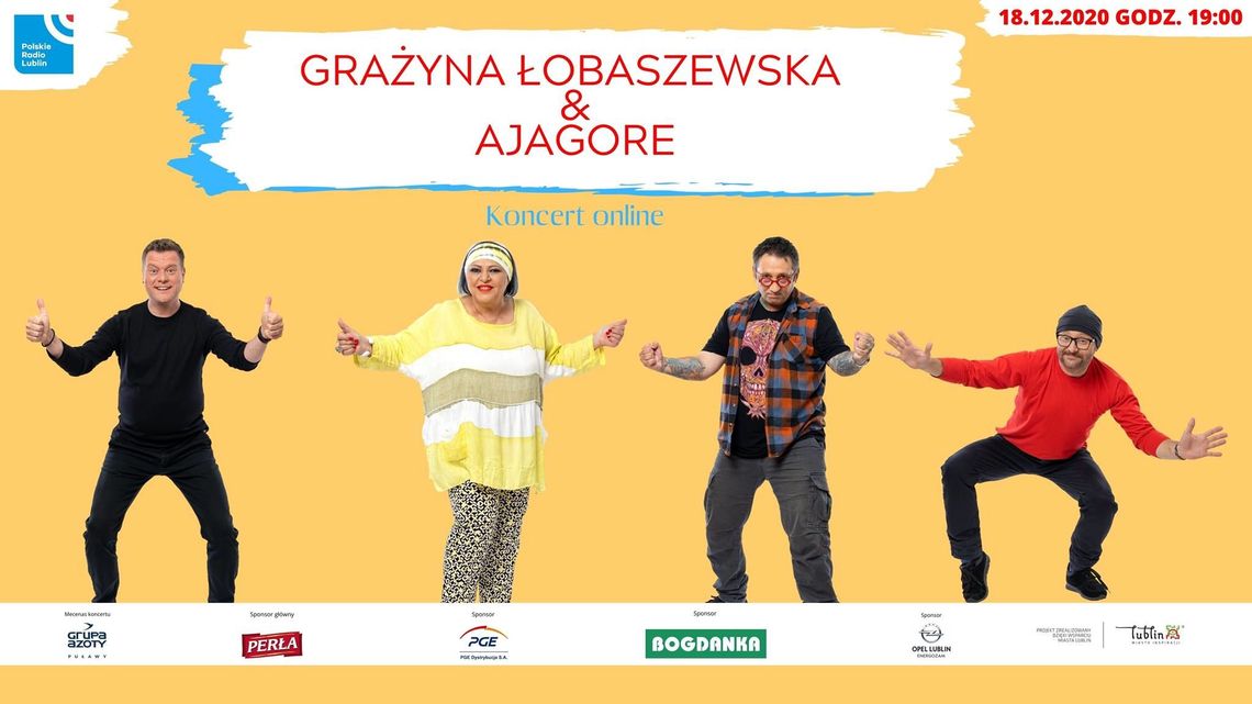 Koncert Grażyny Łobaszewskiej & Ajagore 
