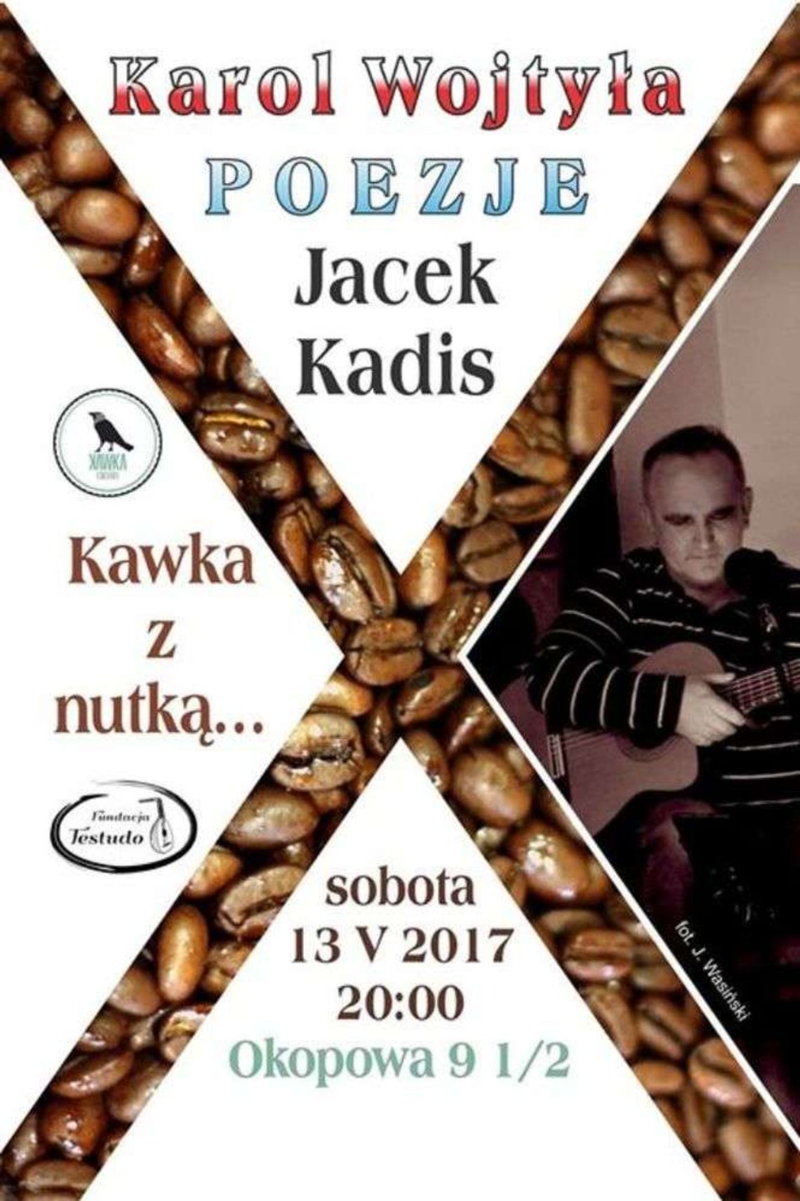 Koncert Jacka Kadisa w Kawiarni Kawka