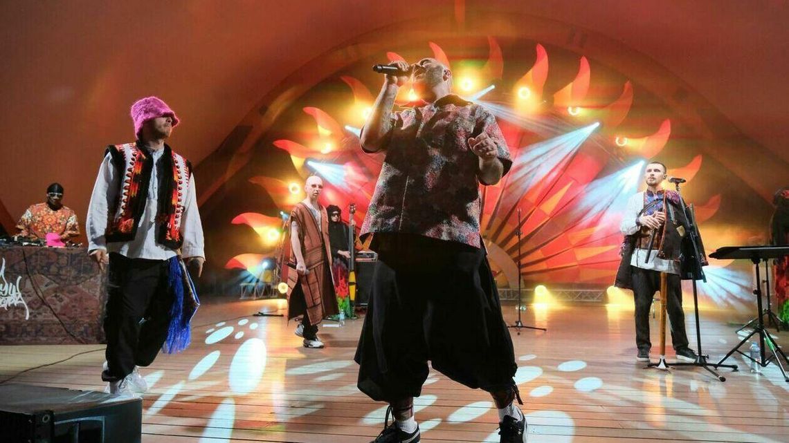 Koncert Kalush Orchestra w Lublinie. Wybrzmiał nieformalny hymn walczącej Ukrainy [zdjęcia]