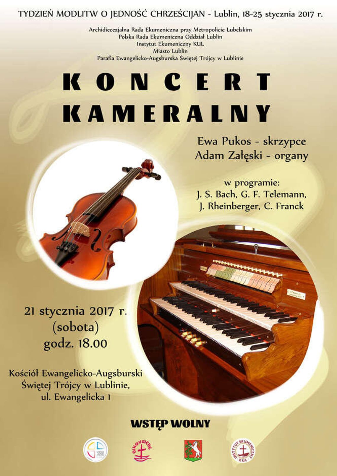 Koncert Kameralny w Kościele Ewangelickim