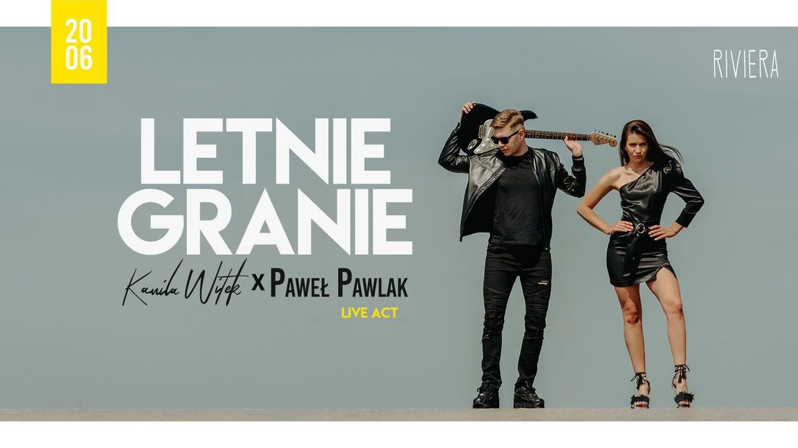 Koncert Kamili Witek i Pawła Pawlaka w Rivierze