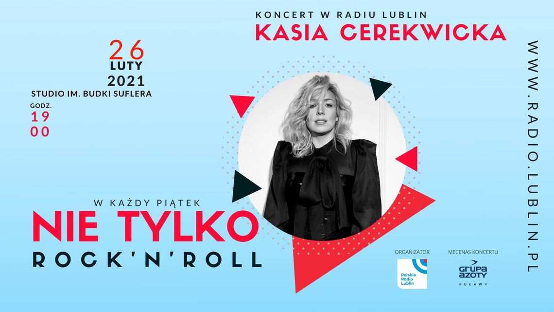 Koncert Kasi Cerekwickiej w Radiu Lublin