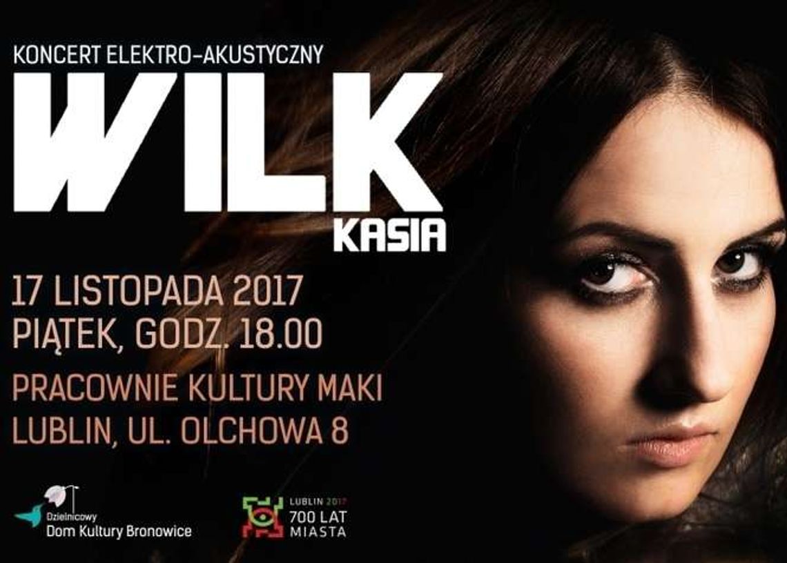 Koncert Kasi Wilk w Pracowniach Kultury Maki